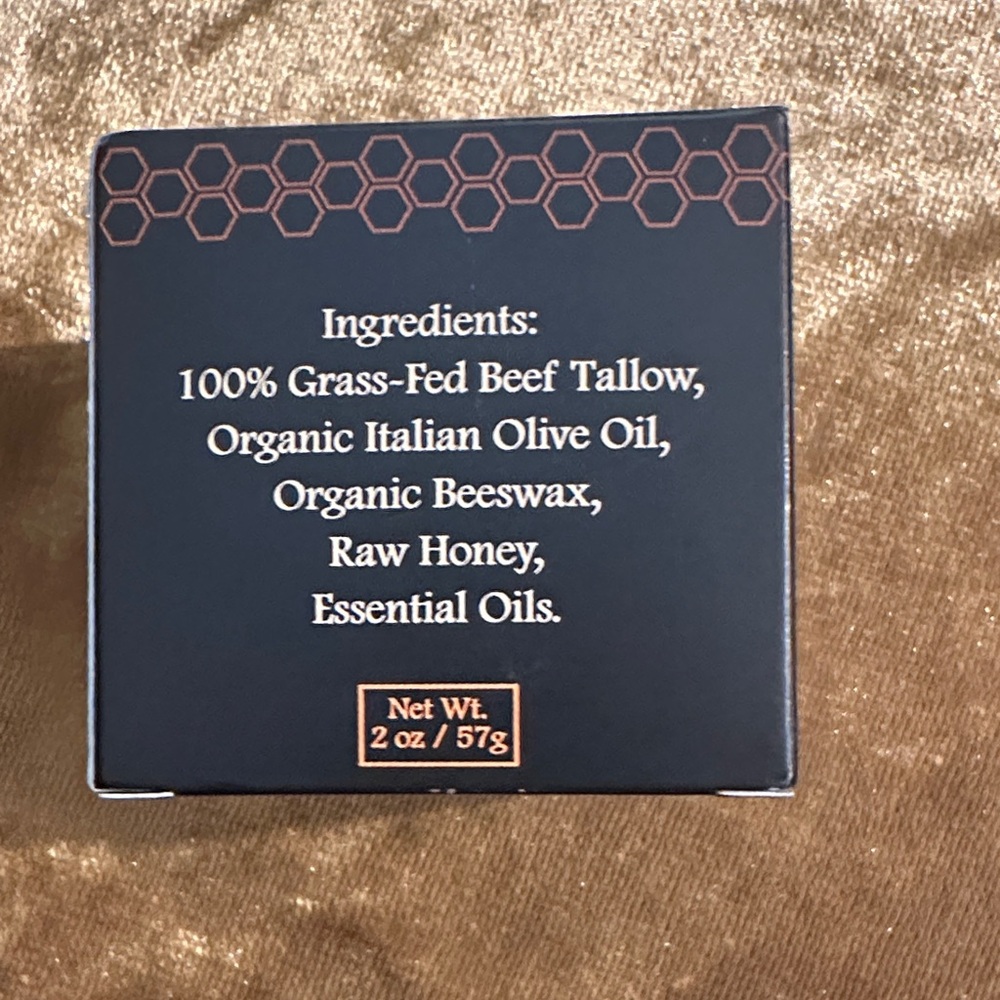 Organic Tallow Honey Balm - Black - Picture 3 of 5